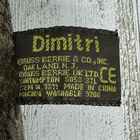 Russ ZONIES Earth Zone Beanie DIMITRI DIMETRODON Dinosaur Vintage Toy Plush 17" - Picture 9 of 10